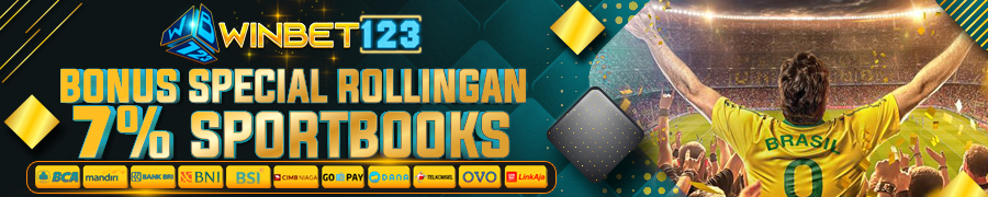 WINBET123 BONUS CASHBACK 7% MINGGUAN